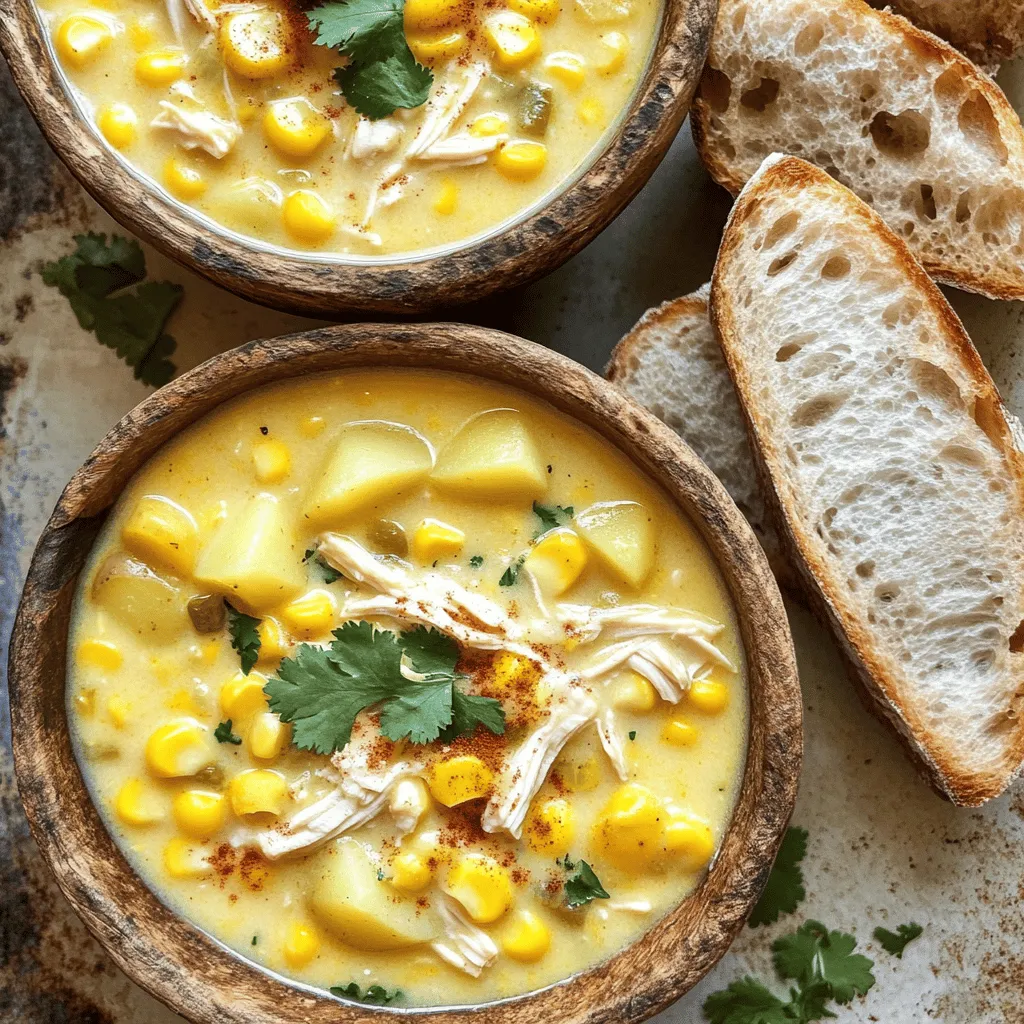 Crockpot Chicken Corn Chowder Comforting and Easy Meal