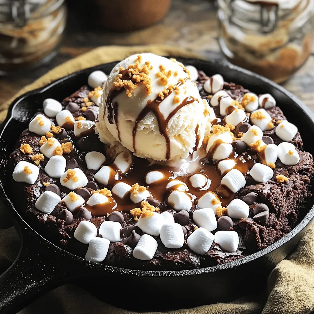 S’mores Brownie Skillet Rich and Decadent Delight