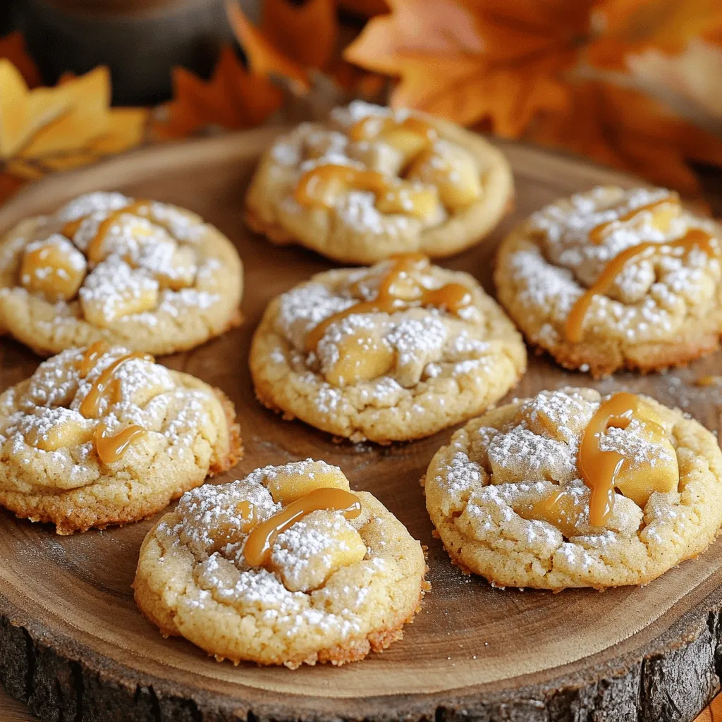 Caramel Apple Cider Cookies Irresistible Fall Treat