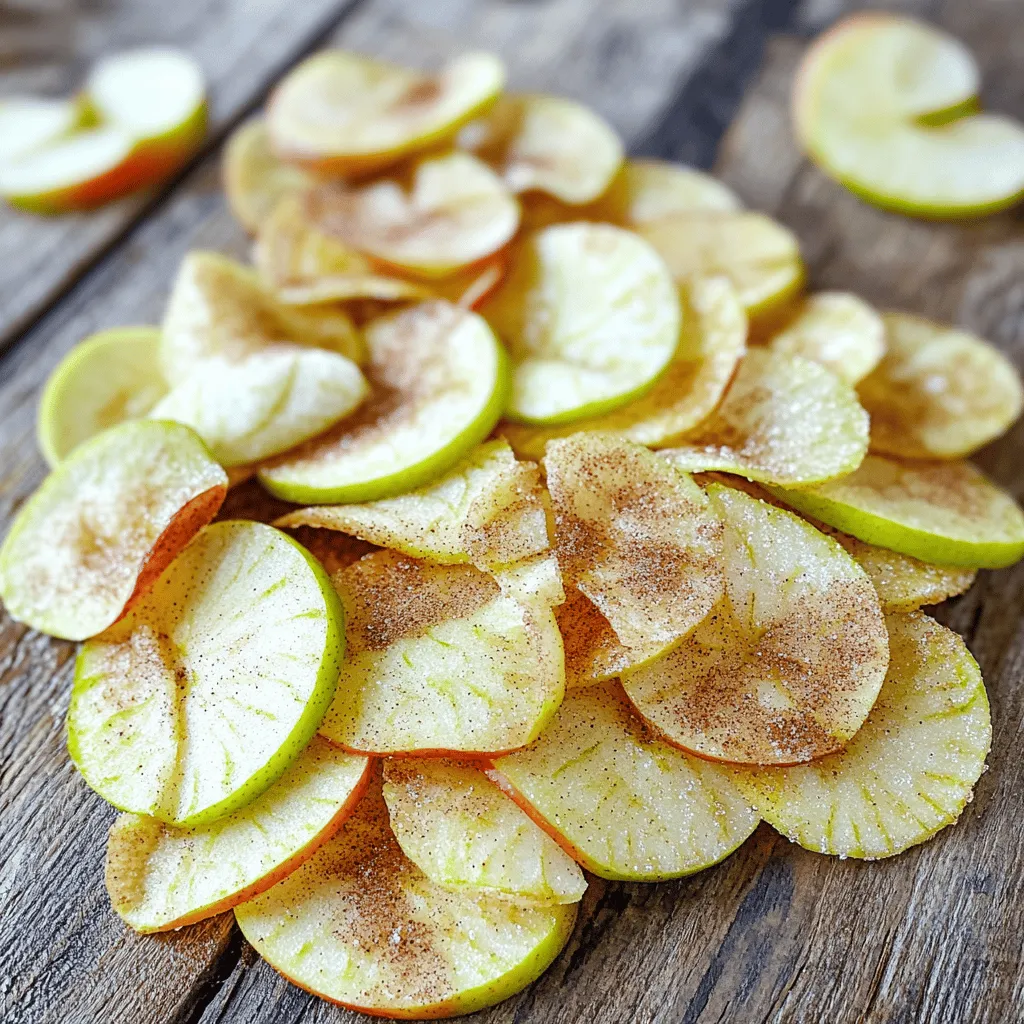 Air Fryer Apple Chips Crunchy and Healthy Snack