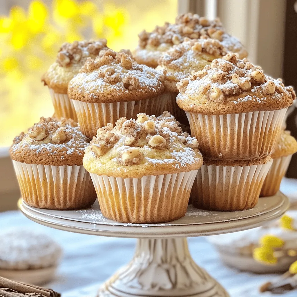 Coffee Cake Muffins Simple and Tasty Recipe