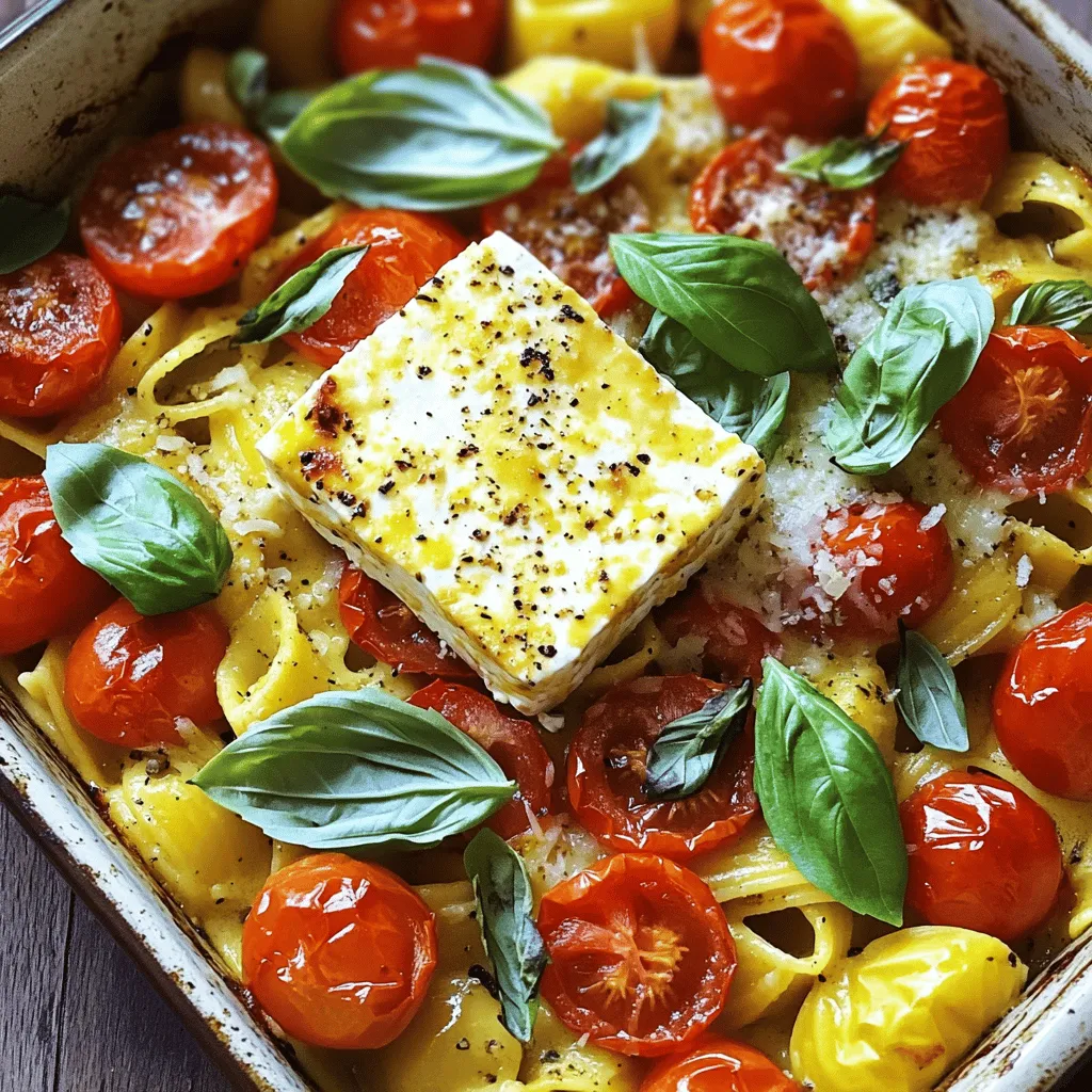 TikTok Baked Feta Pasta Simple and Tasty Recipe
