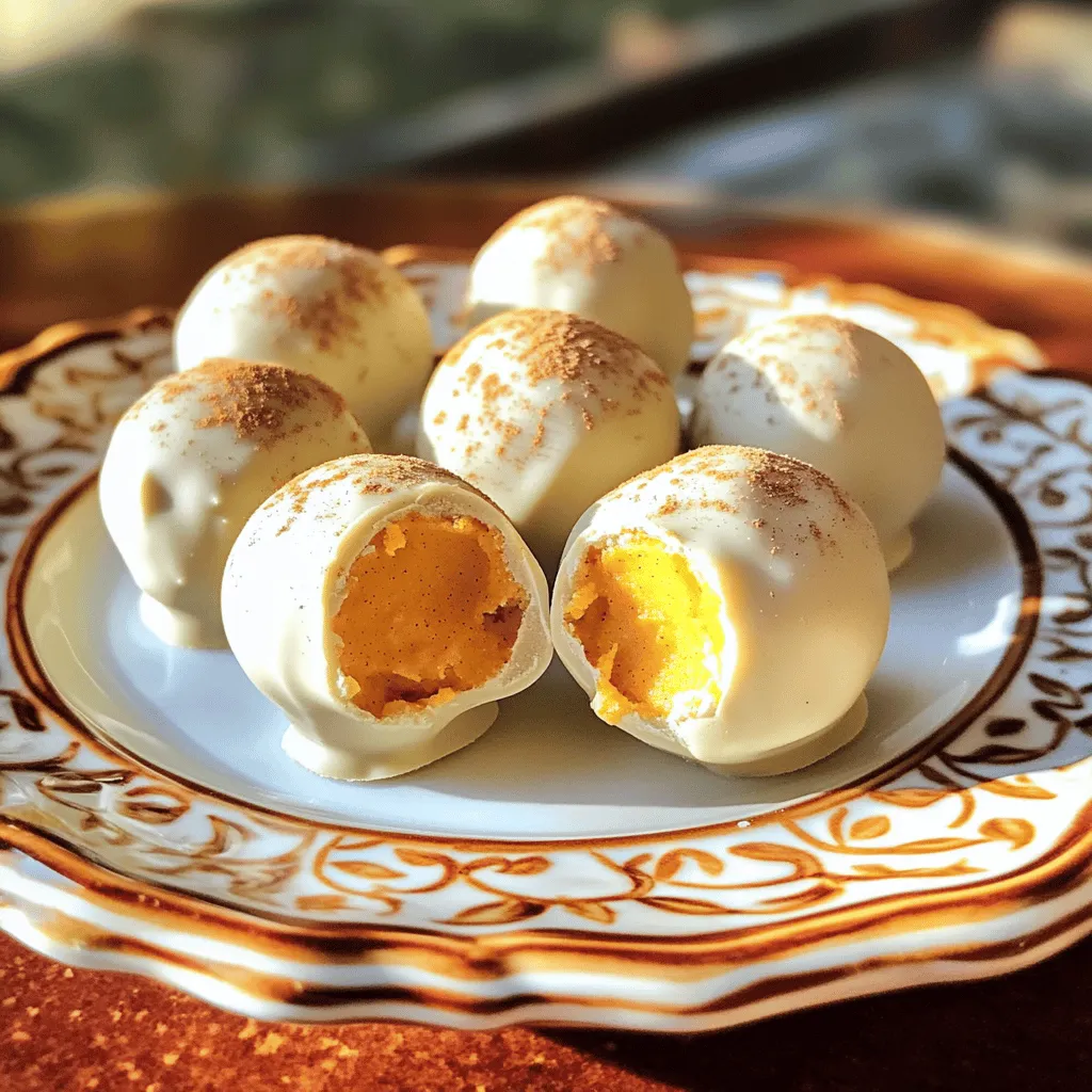 Easy Pumpkin Pie Truffles Simple and Flavorful Treat