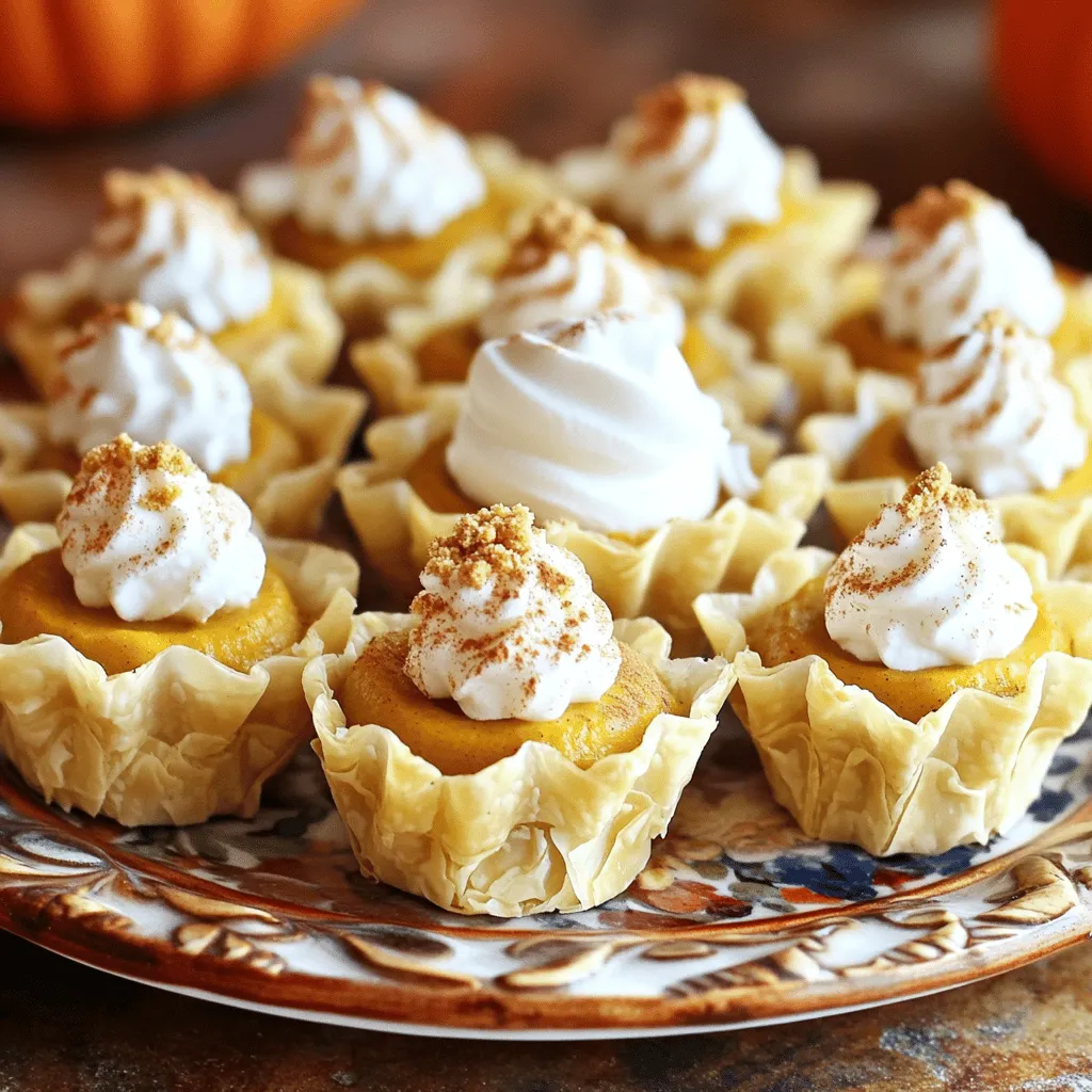 Easy Pumpkin Pie Bites Simple and Tasty Dessert Treat