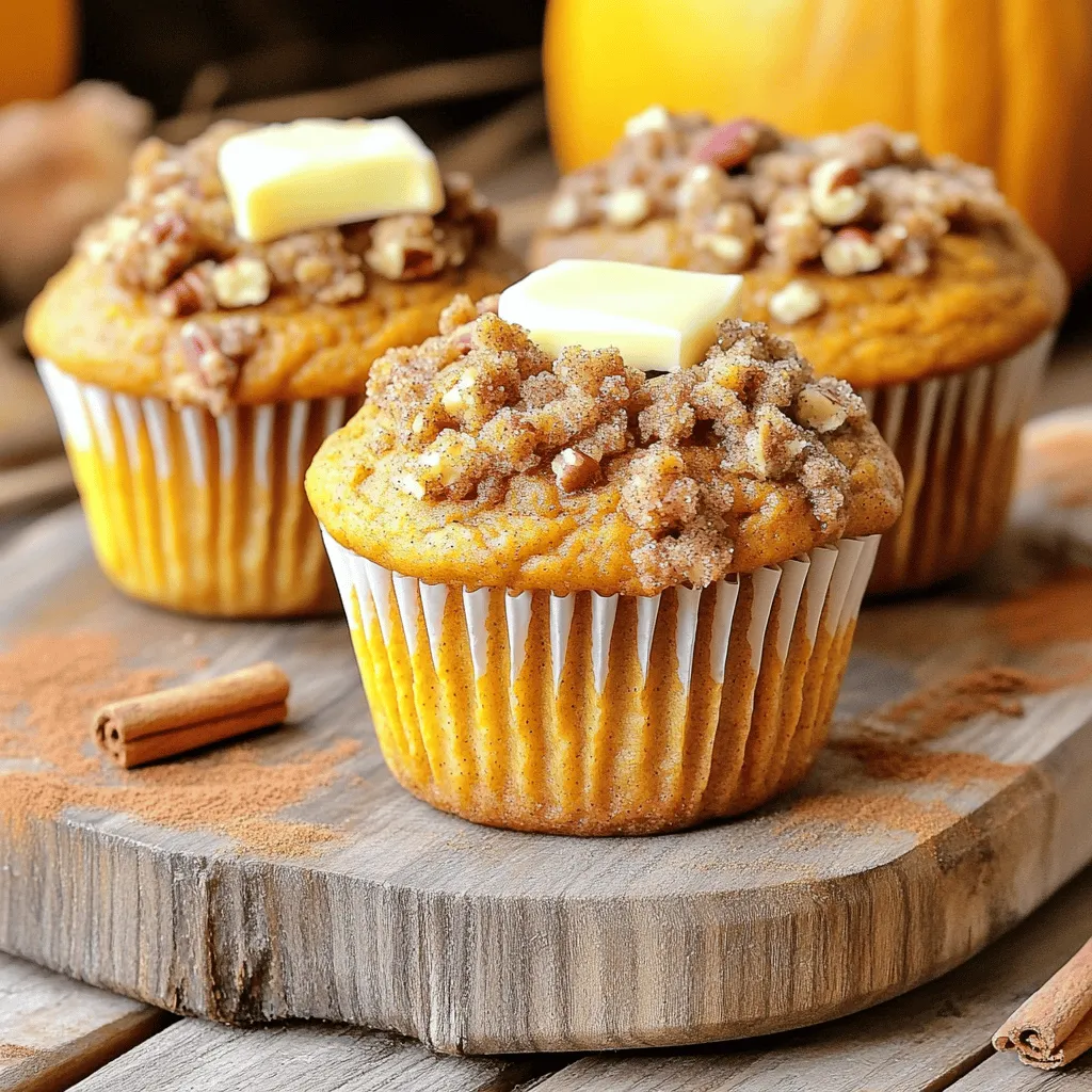 Pumpkin Streusel Muffins Irresistible Warm Treat