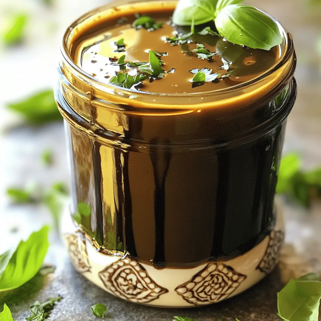 Creamy Balsamic Vinaigrette Easy and Flavorful Recipe