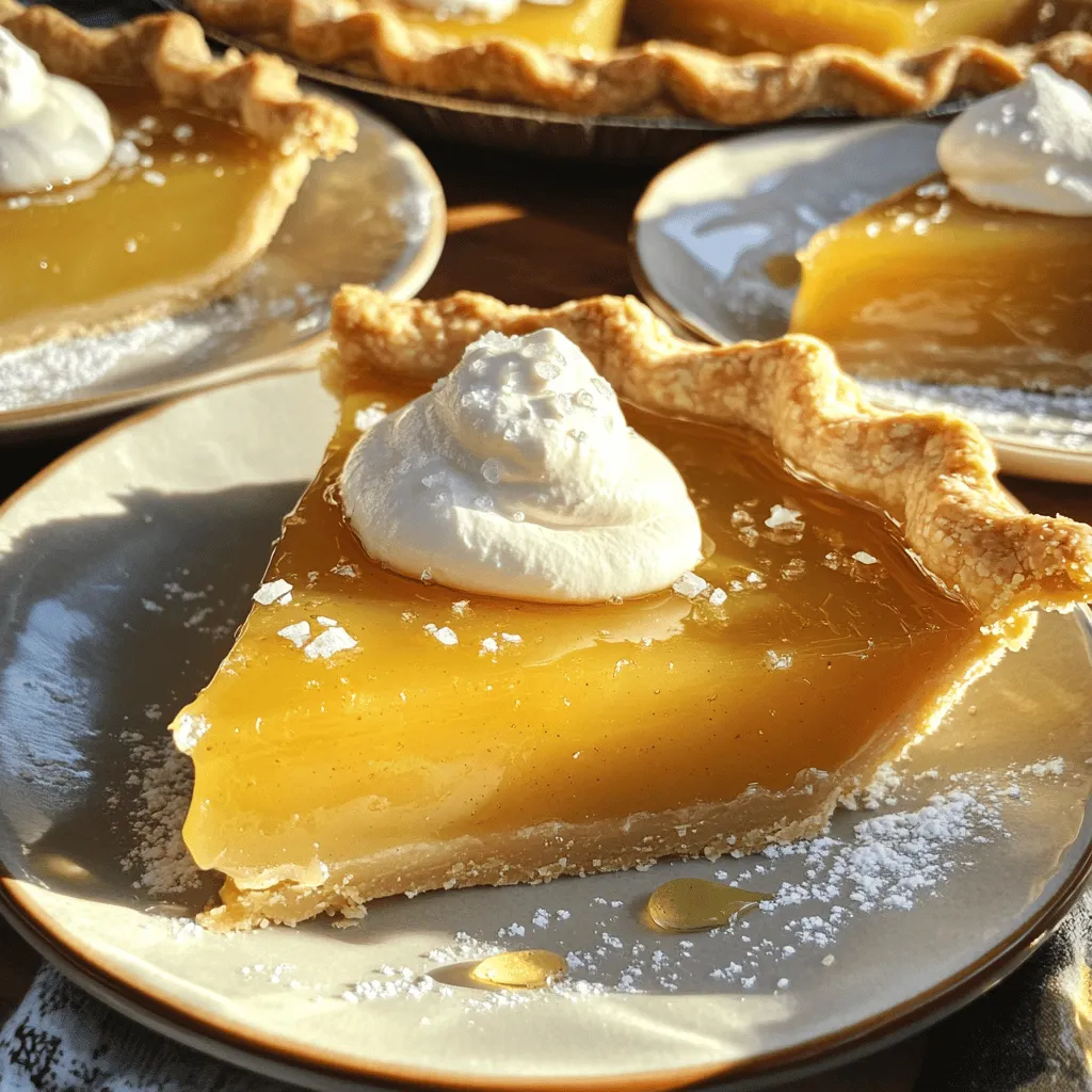 Salted Honey Pie Delicious Sweet and Savory Treat