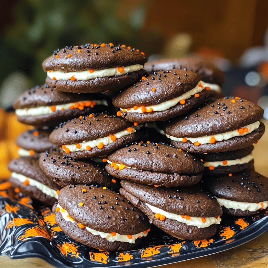 Halloween Whoopie Pies Delightful Seasonal Treat