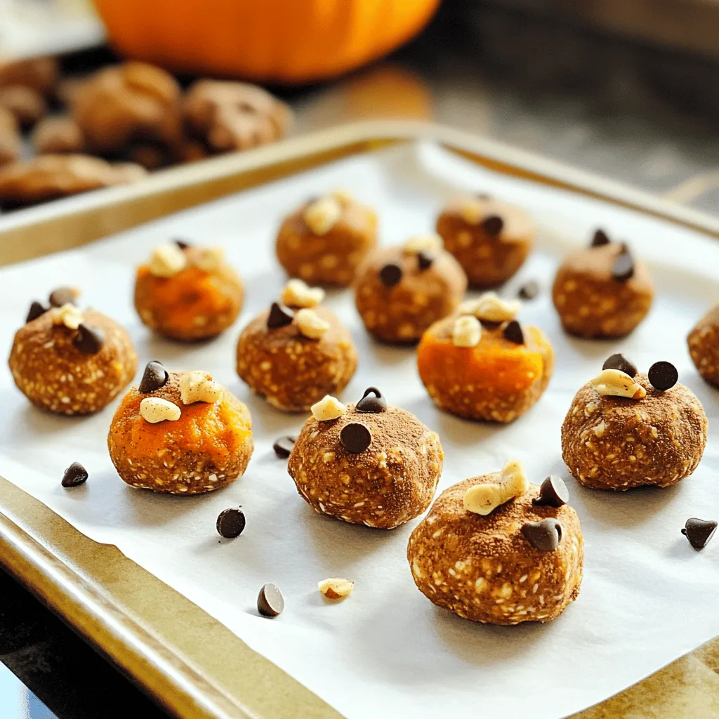 Pumpkin Spice Energy Bites Perfect for Fall Snacks