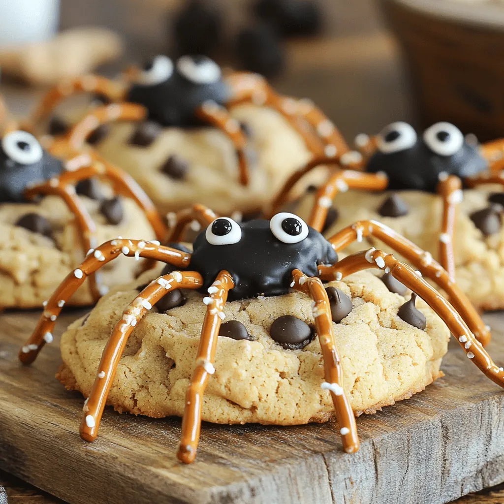 Easy Peanut Butter Spider Cookies Fun and Delightful Treat