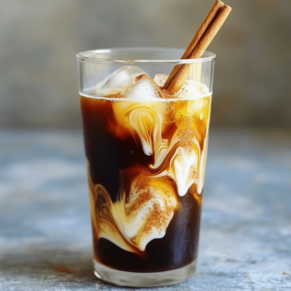 Honey Cinnamon Cold Brew Refreshing Summer Drink