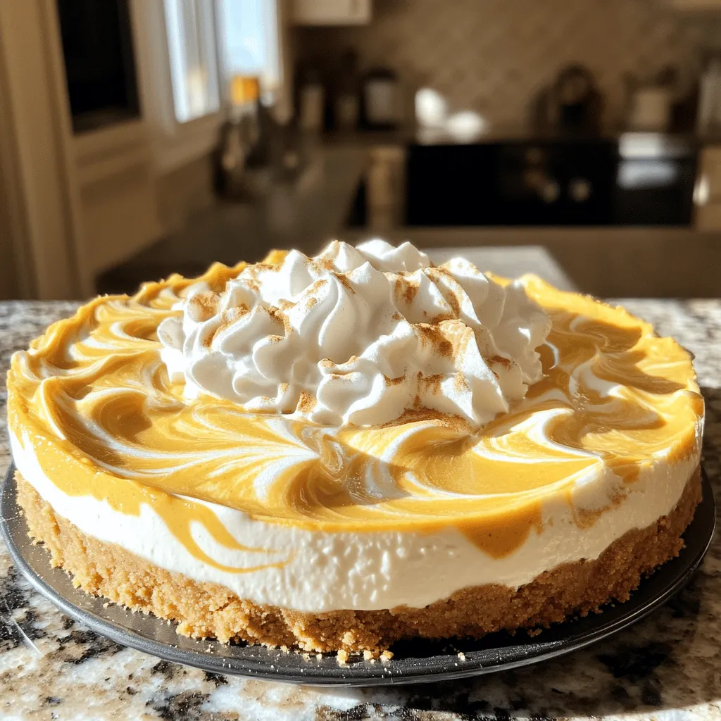 No-Bake Pumpkin Spice Latte Cheesecake Delight