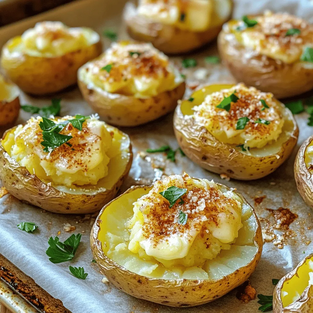 Smashed Garlic Butter Potatoes Crispy Flavor Boost