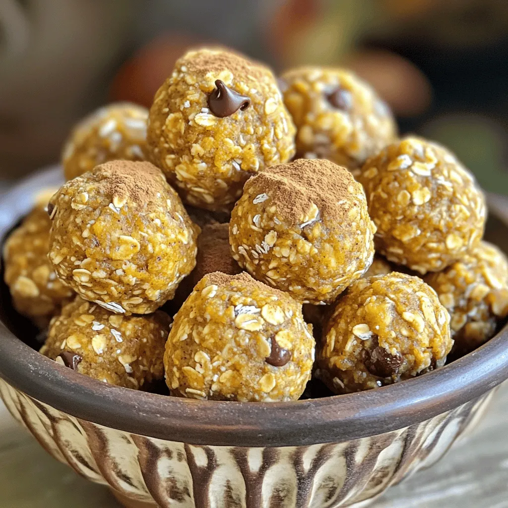 Pumpkin Spice Energy Bites Simple and Tasty Snack