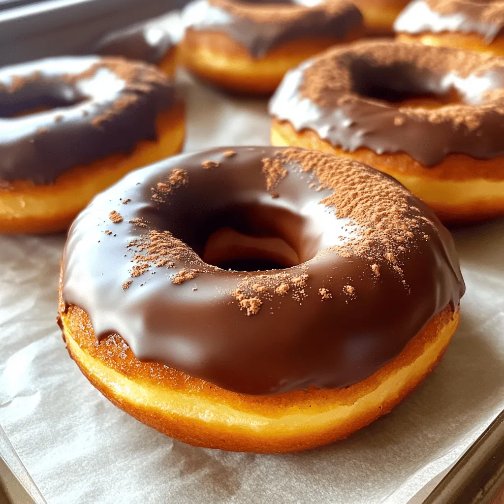 Chocolate Dipped Pumpkin Spice Donuts Irresistible Treat