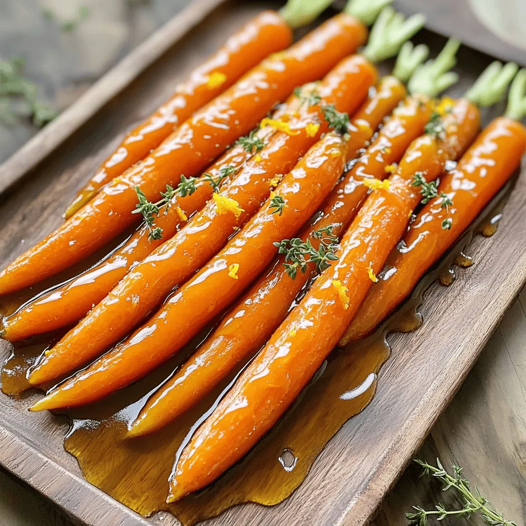 Maple Glazed Roasted Carrots Flavorful Side Delight