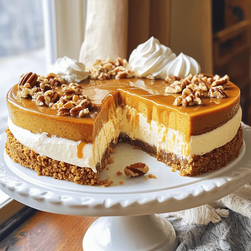 Caramel Pecan Pumpkin Cheesecake Delightful Recipe