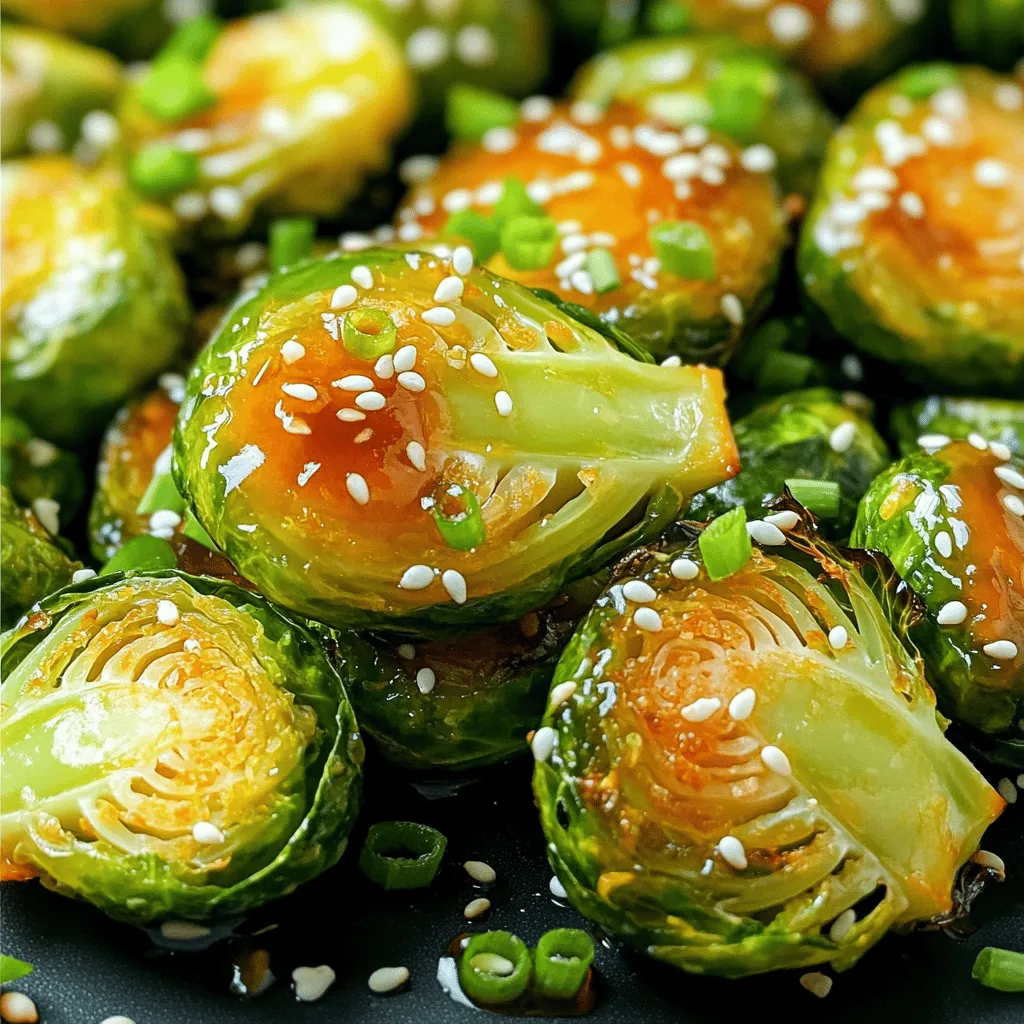 Honey Sriracha Brussels Sprouts Flavorful and Simple Recipe