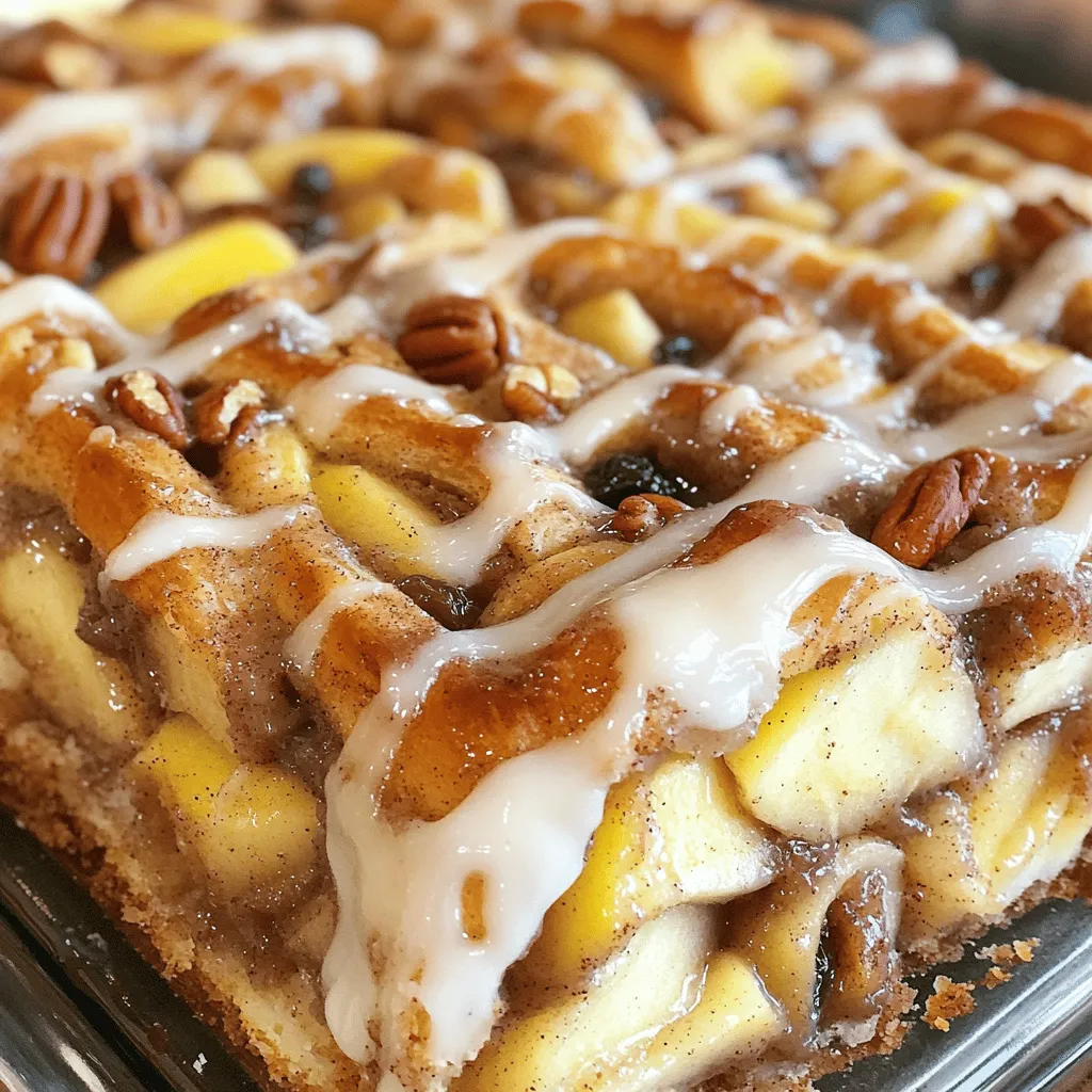 Cinnamon Roll Apple Bake Easy and Delicious Recipe