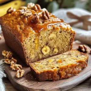 - 3 ripe bananas, mashed - 1/2 cup maple syrup - 1/3 cup melted coconut oil - 1 teaspoon vanilla extract - 1/2 teaspoon salt - 1 teaspoon baking soda - 1 teaspoon baking powder - 1 1/2 cups all-purpose flour - 1/2 cup chopped walnuts - Optional: 1/4 cup chocolate chips If you need to change some ingredients, here are some options: - Maple syrup alternatives: You can use honey or agave syrup. Both add sweetness, but they will change the flavor a bit. - Coconut oil alternatives: Use vegetable oil or melted butter. Each will give a different taste and texture. - Nut options for allergy concerns: If you have nut allergies, try seeds like sunflower or pumpkin seeds. They provide a nice crunch without the nuts. 1. Preheat your oven to 350°F (175°C). This heat helps the bread bake evenly. 2. Grease a 9x5 inch loaf pan with non-stick spray or coconut oil. This step keeps the bread from sticking. 1. In a large bowl, combine the mashed bananas, maple syrup, melted coconut oil, and vanilla extract. Mix until smooth. This blend adds moisture and flavor. 2. Add the salt, baking soda, and baking powder to the banana mix. Stir well until everything is mixed. 3. Gradually fold in the all-purpose flour. Be gentle; do not overmix. This keeps the bread light and fluffy. 4. Gently fold in the chopped walnuts. If you like, add chocolate chips for extra sweetness. 1. Pour the batter into the greased loaf pan. Smooth the top with a spatula. 2. Bake for 50-60 minutes. To check doneness, insert a toothpick in the center. It should come out clean when the bread is ready. 3. Once baked, remove the pan from the oven. Let the bread cool in the pan for about 10 minutes. Then, transfer it to a wire rack to cool completely. This cooling step helps the texture. Mashing bananas well is key for moist banana bread. Use a fork or potato masher. Aim for a smooth texture with no lumps. This ensures even mixing in the batter. You want those bananas to blend nicely with other ingredients. Avoiding overmixing is also crucial. Mix the dry and wet ingredients until just combined. If you mix too much, your bread can turn out tough. The batter should be lumpy, not smooth. This keeps your bread soft and fluffy. To boost the taste, consider adding spices. Cinnamon and nutmeg can add warmth. A pinch of cardamom can also bring a unique twist. These spices pair well with bananas and walnuts. Adjust the sweetness if needed. If you want a sweeter bread, add more maple syrup. Taste the batter before baking. You can also try adding chocolate chips for extra sweetness. They melt and create a lovely gooey texture. Slice the banana bread into even pieces. A wooden board makes a lovely serving surface. Drizzling extra maple syrup on top adds a sweet touch. It also enhances the look of the bread. For garnishing, sprinkle extra chopped walnuts on each slice. This adds texture and gives a nice visual appeal. Serve warm for a cozy feel, or let it cool to room temperature. Enjoy it with a cup of coffee or tea! {{image_2}} If you want to make this banana bread nut-free, simply leave out the walnuts. You can still enjoy a tasty treat. Instead of walnuts, try adding seeds like sunflower or pumpkin. You can also mix in some chocolate chips for a sweet twist. Want to boost the flavor of your banana bread? Consider adding spices like cinnamon or nutmeg. Just a teaspoon can make a big difference. You can also mix in dried fruits like raisins or cranberries. They add a nice chew and extra sweetness. For a healthier version, swap all-purpose flour for whole wheat flour. This adds fiber and nutrients. You can also reduce the maple syrup by a quarter cup. This keeps the bread tasty but lowers the sugar. These simple changes make it easier to enjoy without guilt. To keep your maple walnut banana bread fresh, let it cool completely. Once cooled, wrap it tightly in plastic wrap or aluminum foil. This method keeps moisture in and prevents drying out. You can store the wrapped bread at room temperature for up to 3 days. For extra flavor, place it in a bread box or a paper bag. If you want to keep your banana bread for longer, freezing is a great option. Start by slicing the bread into pieces. Wrap each slice in plastic wrap, then place them in a freezer bag. This keeps the bread fresh for about 3 months. When you're ready to enjoy it again, just take out a slice and let it thaw at room temperature. To enjoy your banana bread warm, you can use several methods. The best way is to use an oven. Preheat your oven to 350°F (175°C). Place the slices on a baking sheet and heat for about 10 minutes. You can also use a microwave for quicker results. Heat each slice for about 15-20 seconds. Just be careful not to overheat, as it can make the bread tough. Enjoy your delicious treat! For the best banana bread, use very ripe bananas. Look for bananas that are brown and spotty. This means they are sweet and have more natural sugar. Ripe bananas make the bread moist and flavorful. Overripe bananas work best, as they blend easily and add great taste. Yes, you can use frozen bananas! Just make sure to thaw them first. Place the frozen bananas in the fridge overnight or leave them out for a few hours. Once thawed, drain any extra liquid and mash them. This will keep your banana bread moist. To check if your banana bread is done, use a toothpick. Insert it into the center of the bread. If it comes out clean, your bread is ready. If it has wet batter on it, bake for a few more minutes. The top should be golden brown and firm to the touch. In this article, we covered how to make delicious banana bread. We discussed key ingredients and handy substitutes. You learned step-by-step instructions to create the perfect loaf. I shared tips for the best texture and flavor. We explored variations for taste and health needs. Lastly, I provided storage methods for the best freshness. With these steps, you can bake a tasty treat to share with others. Enjoy your baking journey and the tasty results!