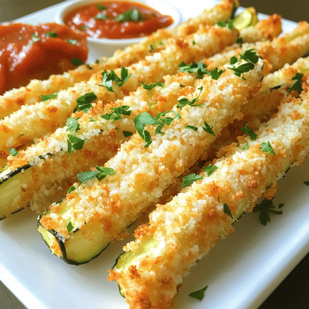 Crispy Parmesan Zucchini Fries Irresistible Snack Treat