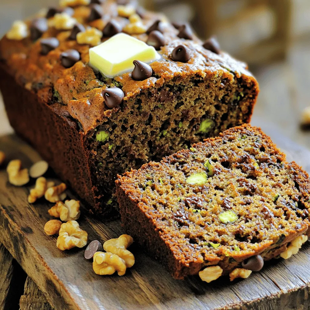 Chocolate Chip Zucchini Bread Flavorful and Easy Recipe