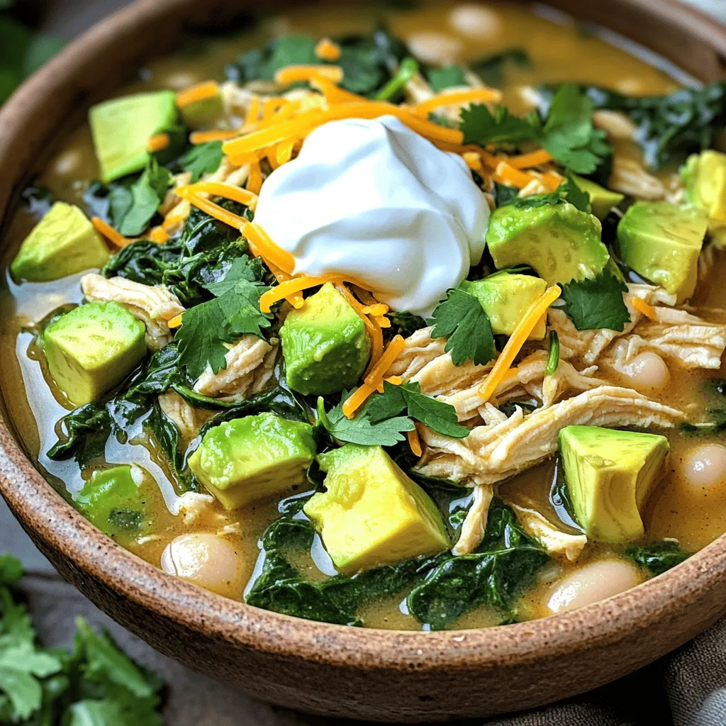 Savory Slow Cooker White Chicken Chili Recipe