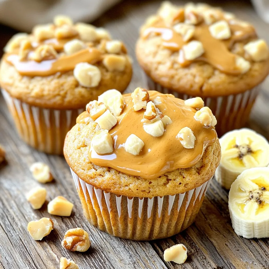 Peanut Butter Banana Blender Muffins Easy and Tasty