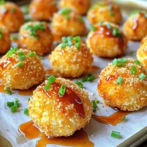 - Cauliflower florets - 1/2 cup all-purpose flour - 1/2 cup water - 1 teaspoon garlic powder - 1/2 teaspoon salt - 1/2 teaspoon black pepper - 1/2 cup panko breadcrumbs You need fresh cauliflower florets. This gives your bites a nice crunch. The batter is simple. Mix flour, water, garlic powder, salt, and black pepper. This will coat the cauliflower well. Panko breadcrumbs add an extra crispy layer. - 3 tablespoons honey - 3 tablespoons Sriracha sauce - 1 teaspoon soy sauce - 1 tablespoon sesame oil The sauce is where the magic happens. Honey adds sweetness. Sriracha brings heat. Soy sauce adds depth, while sesame oil gives a nutty finish. Mix these ingredients well to create a sticky, flavorful sauce. - Chopped green onions - Sesame seeds - Cilantro These garnishes add a fresh touch. Chopped green onions brighten the dish. Sesame seeds add texture, and cilantro gives a nice herbal note. You can use any or all of these to boost flavor and appearance. - Preheat your oven to 400°F (200°C). - Prepare a baking sheet by lining it with parchment paper. - In a large bowl, mix the batter ingredients: flour, water, garlic powder, salt, and black pepper. Whisk until smooth. - Take each cauliflower floret and dip it into the batter. Let any extra batter drip off. Then, roll the floret in panko breadcrumbs to coat it fully. - Place the coated cauliflower on the baking sheet in a single layer. Bake for 25-30 minutes. Flip them halfway for even cooking. - While the cauliflower bakes, mix the honey, Sriracha, soy sauce, and sesame oil in a small bowl. Stir until well combined. - After baking, toss the cauliflower bites in the honey Sriracha sauce until they are well coated. - Return the bites to the baking sheet and bake for an extra 5-7 minutes. This helps caramelize the sauce. - Remove from the oven and let them cool slightly. Garnish with chopped green onions before serving. - Ensuring even coating with batter: To coat your cauliflower well, dip each piece fully in the batter. Let the excess drip off before rolling it in panko. This gives a nice, even layer. - Tips for getting crispy texture: Use panko breadcrumbs for extra crunch. Bake them on a lined sheet in a single layer. This helps each piece to get crispy. - Overcrowding the baking sheet: If you crowd the pan, the bites won't cook evenly. Give each floret space to breathe. This ensures they crisp up well. - Not flipping during baking: Don't forget to flip the cauliflower halfway through baking. This helps both sides get golden and crispy. - Suggested spices to add: Want to kick it up a notch? Add a pinch of smoked paprika or cayenne pepper to the batter. This can boost that flavor punch. - Adjusting the heat level of the sauce: If you like it milder, use less Sriracha. For more heat, add extra Sriracha. You can always taste and adjust until it's just right for you. {{image_2}} You can change the sauce for a new taste. Try mixing honey with BBQ sauce for a smoky flavor. You can also use maple syrup with hot sauce for a sweet kick. If you want more heat, add chili paste instead of Sriracha. Each sauce gives a unique twist to your cauliflower bites. If you need a gluten-free option, use rice flour instead of all-purpose flour. For a vegan twist, swap honey with agave syrup. This keeps the sweet taste while making it plant-based. You can also use almond milk in place of water for a creamier batter. These swaps keep your dish tasty and inclusive. These bites work well as appetizers or snacks. Pair them with ranch or blue cheese dip for a creamy contrast. You can serve them alongside a fresh salad for a light meal. They also make a great side dish for BBQ or grilled meats. Enjoy them with friends at your next gathering for a fun twist on classic bites. To keep your Honey Sriracha Cauliflower Bites fresh, store them in an airtight container. This will help keep them crispy. Make sure to let them cool completely before sealing the container. You can keep them in the fridge for up to 3 days. If you have a lot, use smaller containers to save space. When it's time to enjoy your leftovers, the best way to reheat them is in the oven. Set your oven to 350°F (175°C) and spread the bites on a baking sheet. Bake for about 10-15 minutes. This way, they will regain their crispiness. You can also use an air fryer for about 5-7 minutes at 350°F. Just keep an eye on them to avoid burning. You can freeze these bites before or after baking. If you freeze them before baking, coat the florets and place them on a baking sheet. Freeze them until solid, then transfer to a freezer bag. If you freeze them after baking, let them cool first. To thaw, place them in the fridge overnight. For reheating, follow the same oven method mentioned before. Yes, you can prepare these bites ahead of time. Store the uncooked bites in the fridge for up to 24 hours. Just keep them in an airtight container. If you want to freeze them, place them on a baking sheet first. Once frozen, transfer them to a freezer bag. For reheating, bake them straight from the freezer at 400°F (200°C) for about 30 minutes. This keeps them crispy and delicious. You can serve these bites with many tasty sides. Try pairing them with: - Rice or quinoa for a filling meal. - A fresh salad for a lighter touch. - Dipping sauces like ranch or blue cheese. - Steamed vegetables to add color and nutrition. This makes for a balanced, fun meal that everyone will love. Yes, absolutely! Making them in an air fryer is easy and quick. Just follow these steps: 1. Preheat your air fryer to 375°F (190°C). 2. Prepare the cauliflower bites as per the recipe. 3. Place them in the air fryer basket in a single layer. 4. Air fry for 12-15 minutes, shaking halfway through. Check for that perfect golden color. Toss them in the sauce after cooking for a tasty finish. Enjoy the crunch and flavor! Making Honey Sriracha Cauliflower Bites is simple and fun. We've covered the key ingredients, steps, and tips for success. You now know how to coat, bake, and get crispy bites. Remember to avoid common mistakes like overcrowding the pan. Feel free to explore variations and serving ideas too. With these bites, you can enjoy a tasty snack or appetizer that impresses everyone. Try them out, and I’m sure you’ll love this dish as much as I do!