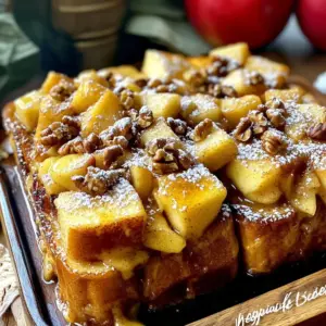 To make Slow Cooker Cinnamon Apple French Toast Bake, you need these key items: - 1 loaf of brioche or challah bread, cubed - 3 large eggs - 2 cups milk (dairy or non-dairy) - 1/4 cup maple syrup - 1 teaspoon vanilla extract - 1 tablespoon ground cinnamon - 3 medium apples, peeled, cored, and chopped (Honeycrisp or Fuji work well) - 1/4 cup brown sugar - 1/4 teaspoon nutmeg These ingredients create a rich and tasty dish. The bread gives a soft base. The eggs and milk bind everything together. Apples add sweetness and texture. Cinnamon and nutmeg bring warmth and spice. You can enhance your dish with these extras: - 1/2 cup chopped walnuts or pecans - Powdered sugar for dusting Adding nuts gives a nice crunch. Dusting with powdered sugar adds a sweet finish. You can skip these if you prefer a simpler dish. If you need to swap ingredients, here are a few ideas: - Use any bread type, like sourdough or whole wheat. - Replace eggs with flaxseed meal for a vegan option. - Try agave syrup instead of maple syrup for a different sweet flavor. These substitutions keep the dish delicious while meeting your needs. Don't hesitate to mix and match based on what you have! Start by grabbing a large mixing bowl. Add 3 large eggs, 2 cups of milk, 1/4 cup maple syrup, 1 teaspoon vanilla extract, 1 tablespoon ground cinnamon, and 1/4 teaspoon nutmeg. Whisk everything together. Mix until the eggs break down and blend with the milk. This will form a smooth egg mixture. Next, take your loaf of brioche or challah bread and cut it into cubes. Gently fold the cubed bread into the egg mixture. Make sure each piece gets coated with the mixture. Let it soak for about 10 minutes. This helps the bread absorb the flavors well. Grease the inside of your slow cooker with cooking spray or butter. Start by adding half of the soaked bread mixture to the bottom of the cooker. Then, toss 3 chopped apples with 1/4 cup brown sugar and a pinch of cinnamon. Layer half of the apple mixture over the bread. If you like nuts, sprinkle half of the chopped walnuts or pecans on top. Repeat this layering with the rest of the bread, apples, and nuts. Cover the slow cooker and set it to low for 4-5 hours or high for 2-3 hours. You want the French toast bake to be set and the apples tender. After cooking, turn off the slow cooker and let it sit for about 10 minutes. This helps it firm up a bit before serving. Enjoy your warm dish dusted with powdered sugar if you like! When picking apples for this dish, go for sweet and crisp ones. Honeycrisp and Fuji apples are great choices. They hold their shape while cooking. Their sweetness blends well with cinnamon. You want apples that taste good raw, too. To help your French toast bake cook evenly, chop the apples into similar sizes. This way, they cook at the same rate. Layer the soaked bread and apples carefully in the slow cooker. Don't rush this step; even layers make a big difference. Stir gently to combine flavors without breaking the bread. When it’s time to serve, dust the top with powdered sugar. This adds a nice touch. You can also offer maple syrup on the side. For crunch, sprinkle extra chopped nuts on top. Serve it warm with fresh fruit or whipped cream. Each bite will feel like a cozy hug! {{image_2}} To make a vegan version, swap eggs for flax eggs. Mix 1 tablespoon of flaxseed meal with 2.5 tablespoons of water for each egg. Use almond milk or oat milk instead of regular milk. Maple syrup remains a great sweetener. You can still enjoy that sweet, warm flavor. For a gluten-free option, choose gluten-free bread. Look for bread that feels soft and moist. The rest of the recipe stays the same. This way, everyone can enjoy the dish without worry. You can add fun flavors to your bake. Try tossing in raisins or cranberries for a fruity twist. For a nutty crunch, add more walnuts or pecans. You can also add a splash of orange juice for some zing. Each variation makes the dish unique and exciting. After enjoying your Slow Cooker Cinnamon Apple French Toast Bake, let it cool down. Place any leftovers in an airtight container. This keeps the flavors fresh and tasty. Store it in the fridge for up to four days. If you want to keep it longer, consider freezing it. To reheat, simply take it out of the fridge. You can warm it in the microwave for 1-2 minutes. If you prefer the oven, preheat it to 350°F (175°C) and bake for about 10-15 minutes. Make sure it is heated evenly. You may want to add a splash of milk to keep it moist. If you want to freeze your French toast bake, cut it into slices first. Wrap each slice tightly in plastic wrap, then place them in a freezer bag. This makes it easy to grab just what you need. It can stay in the freezer for up to three months. When you're ready to eat, thaw it in the fridge overnight before reheating. Yes, you can use different types of bread. Brioche and challah work best for a rich taste. You can also try sourdough or whole wheat for a different flavor. Just make sure to cube the bread so it soaks up the egg mixture well. You can keep leftovers in the fridge for about three days. Store them in an airtight container. If you want to keep them longer, freeze them. Just make sure to cool them down first before freezing. Yes, you can prepare it the night before. Just follow the steps up to layering in the slow cooker. Cover it tightly and place it in the fridge. In the morning, cook it straight from the fridge without letting it sit out. You can serve it with maple syrup or fresh fruit. Whipped cream or yogurt also makes a great topping. For a crunchy texture, add some chopped nuts on top. Enjoy your French toast bake with a warm drink like coffee or hot chocolate! This blog post guides you through making a delicious dish. I covered the main and optional ingredients, plus smart substitutions. You learned how to prepare the egg mixture and soak the bread. Layering and cooking in a slow cooker keeps it simple. I shared tips for even cooking and serving ideas. You saw easy variations, like vegan and gluten-free options. Lastly, I explained how to store leftovers and answered common questions. I hope this inspires your cooking and makes it fun!