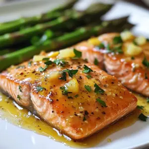 To make zesty lemon garlic salmon, gather these items: - 4 salmon fillets (about 6 ounces each) - 3 tablespoons olive oil - 4 garlic cloves, minced - Zest of 1 lemon - Juice of 2 lemons - 1 tablespoon Dijon mustard - 1 teaspoon honey - 1 teaspoon dried oregano - Salt and pepper to taste - Fresh parsley, chopped (for garnish) Each serving of this dish offers a rich mix of nutrients. Salmon is high in protein and omega-3 fatty acids. This recipe gives you about: - Calories: 350 - Protein: 34 grams - Carbohydrates: 5 grams - Fat: 20 grams - Fiber: 0 grams These numbers can vary based on the size of your salmon fillets and how much olive oil you use. When choosing salmon, look for bright, moist fillets. The skin should have a shiny look. Here are key points: - Smell: Fresh salmon has a clean smell. Avoid any strong fishy odors. - Color: Look for vibrant pink or orange. The color should be even, not dull. - Texture: Press gently. Fresh salmon should bounce back, not feel mushy. - Source: Buy from a trusted fishmonger or market with good reviews. Using fresh salmon makes your dish taste better and healthier. {{ingredient_image_1}} 1. First, gather all your ingredients. You will need: - 4 salmon fillets (about 6 ounces each) - 3 tablespoons olive oil - 4 garlic cloves, minced - Zest of 1 lemon - Juice of 2 lemons - 1 tablespoon Dijon mustard - 1 teaspoon honey - 1 teaspoon dried oregano - Salt and pepper to taste - Fresh parsley, chopped (for garnish) 2. Preheat the oven to 400&deg;F (200&deg;C). This step is key for even cooking. 3. In a small bowl, mix the olive oil, minced garlic, lemon zest, lemon juice, Dijon mustard, honey, dried oregano, salt, and pepper. Whisk until smooth. 1. Take a baking sheet and line it with parchment paper. This makes clean-up easy and helps the salmon cook evenly. 2. Place the salmon fillets skin-side down on the prepared baking sheet. 3. Brush the lemon garlic mixture generously over the salmon. Make sure each piece is well coated. 4. Bake the salmon for 12-15 minutes. The exact time depends on the thickness of your fillets. Look for the salmon to flake easily with a fork and be opaque in the center. 5. Once done, remove the salmon from the oven. Sprinkle freshly chopped parsley on top for a bright finish. 1. For the best flavor, let the salmon marinate for at least 15 minutes at room temperature. This allows the flavors to soak in. 2. If you have more time, you can marinate the salmon in the fridge for up to an hour. Just remember to bring it back to room temperature before cooking. 3. If you want a stronger flavor, feel free to let it marinate longer. Just don&rsquo;t go overboard; too long can make the salmon mushy. Following these steps will help you create a zesty lemon garlic salmon that is both flavorful and simple. Enjoy cooking! For the best results, cook salmon for 12-15 minutes. The time depends on how thick each fillet is. Salmon cooks quickly, so check it at 12 minutes. It should flake easily with a fork. If it&rsquo;s still raw in the middle, give it a few more minutes. To boost flavor, add fresh herbs like dill or thyme. You can also sprinkle some red pepper flakes for heat. A splash of white wine can add depth to the sauce. Try serving it with a lemon wedge for extra zing. Don&rsquo;t forget to drizzle any leftover sauce over the salmon when serving. One common mistake is overcooking the salmon. This makes it dry and tough. Avoid skipping the marinating step; it adds great flavor. Also, don&rsquo;t forget to line your baking sheet with parchment. This helps with clean-up and keeps the salmon from sticking. Lastly, make sure to taste your sauce before brushing it on the fish. Adjust salt and pepper to your liking. Pro Tips Marinate for Maximum Flavor: The longer you marinate the salmon, the more the flavors will penetrate the fish. Aim for at least 30 minutes if time allows. Check for Freshness: When selecting salmon, look for firm, bright pink flesh and a fresh, ocean-like smell. This ensures you&rsquo;re getting the best quality. Perfect Flake Test: To check if your salmon is done, gently press it with a fork. If it flakes easily and appears opaque, it&rsquo;s ready to be taken out of the oven. Garnish Wisely: Fresh herbs like dill or chives can elevate the dish. Feel free to experiment with different herbs to complement the lemon and garlic flavors. {{image_2}} You can change up the flavors of your Zesty Lemon Garlic Salmon easily. Try adding fresh herbs like dill or basil for a different taste. You can swap the dried oregano for thyme or rosemary. Want some heat? Add red pepper flakes for a spicy kick. A dash of smoked paprika can bring a nice depth to the dish. Use your favorite spices to make this recipe your own. If you love grilling, this salmon shines on the grill. Preheat your grill and brush the salmon with the lemon garlic mix. Grill for about 6-8 minutes per side. The smoky taste will be incredible. You can also pan-sear the salmon for a crispy skin. Heat a skillet over medium-high heat and add olive oil. Cook the salmon for about 4-5 minutes on each side, until golden brown. Both methods give you tasty results. What you serve with this salmon can elevate your meal. Steamed asparagus pairs wonderfully. You can also serve it with a fresh salad, drizzled with the leftover lemon garlic sauce. A fluffy quinoa or rice pilaf adds a nice touch too. For a heartier meal, consider roasted potatoes or a veggie medley. These sides complement the salmon and make your dinner more filling. To keep your leftover salmon fresh, let it cool first. Then, place it in an airtight container. It can stay in your fridge for up to three days. Make sure to cover it well to avoid any bad smells from other foods. When you are ready to eat the leftovers, preheat your oven to 350&deg;F (175&deg;C). Place the salmon on a baking sheet. Cover it with foil to keep it moist. Heat for about 10-15 minutes. You can also use a microwave, but it may dry out the fish. If using a microwave, heat for short bursts to keep it tender. If you want to save the salmon for later, freezing works well. Wrap each fillet tightly in plastic wrap, then place it in a freezer bag. You can freeze it for up to two months. When you are ready to eat it, thaw the salmon overnight in the fridge before reheating. This way, it stays tasty and fresh. Yes, you can use frozen salmon. Just make sure to thaw it first. Thawing helps the salmon cook evenly. Place the frozen salmon in the fridge overnight. If you need it fast, you can also run it under cold water. Avoid using hot water, as it can cook the fish. Once thawed, follow the same steps in the recipe. If you lack Dijon mustard, you have options. You can use yellow mustard or honey mustard. Both will add flavor, but they vary in taste. Yellow mustard is milder, while honey mustard adds sweetness. You could also mix equal parts of vinegar and mayonnaise for a creamy twist. Yes, this recipe works well for meal prep. You can cook several fillets at once. Store the cooked salmon in airtight containers. It keeps well in the fridge for three to four days. Reheat gently in the oven or microwave. Pair it with fresh veggies for a quick meal. You now have all the tools needed to make a great salmon dish. We covered the key ingredients, including how to select fresh salmon. I shared step-by-step instructions for prepping and cooking. You learned about cooking times and common mistakes to avoid. I also introduced different seasoning options and storage tips to keep your leftovers fresh. Enjoy experimenting with flavors and methods. Remember, cooking should be fun and rewarding!