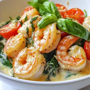 Here&rsquo;s what you need for this creamy dish: - 1 lb large shrimp, peeled and deveined - 2 tablespoons olive oil - 3 cloves garlic, minced - 1 cup cherry tomatoes, halved - 1 cup spinach, roughly chopped - 1 cup heavy cream - 1 cup grated Parmesan cheese - 1 teaspoon Italian seasoning - Salt and pepper to taste - Fresh basil leaves for garnish - Cooked pasta (optional, for serving) You can swap some ingredients if needed: - Use shrimp paste or fish for shrimp. - Swap olive oil with butter or avocado oil. - Use diced tomatoes instead of cherry tomatoes. - Replace spinach with kale or arugula. - For heavy cream, use half-and-half or coconut milk for a lighter option. Choosing fresh shrimp makes this dish shine. Look for shrimp that: - Smell clean, like the ocean. - Have a firm texture, not mushy. - Show no discoloration or black spots. - Are stored on ice or in a cold display. These simple steps ensure you get the best shrimp for your creamy Tuscan delight. Enjoy the cooking! {{ingredient_image_1}} To make One Pot Creamy Tuscan Shrimp, gather all your ingredients first. This will help you stay organized. You need large shrimp, garlic, cherry tomatoes, spinach, heavy cream, Parmesan cheese, Italian seasoning, and olive oil. Also, get salt and pepper for seasoning. You can serve it over pasta if you like. 1. Heat 2 tablespoons of olive oil in a large skillet over medium heat. 2. Add 3 minced garlic cloves and saut&eacute; for 1 minute. You want it fragrant. 3. Add 1 pound of shrimp. Season with salt and pepper. Cook for 2-3 minutes on each side. They should turn pink and opaque. Remove the shrimp and set aside. 4. In the same skillet, add 1 cup of halved cherry tomatoes. Cook for 2-3 minutes until they soften. 5. Stir in 1 cup of roughly chopped spinach. Cook for about 1 minute until wilted. 6. Pour in 1 cup of heavy cream and bring it to a light simmer. 7. Reduce heat to low. Stir in 1 cup of grated Parmesan cheese and 1 teaspoon of Italian seasoning. Mix until the cheese melts. 8. Add the shrimp back into the skillet. Stir to combine. Heat everything through for about 2 minutes. 9. Taste your dish and adjust the seasoning with salt and pepper. 10. Optionally, serve it over cooked pasta and garnish with fresh basil leaves. - Don&rsquo;t overcook the shrimp. They need just 2-3 minutes per side. - Avoid burning the garlic. It can turn bitter fast. - Make sure the cream does not boil. Just simmer it gently. - Don't skip tasting. Adjusting salt and pepper can make a big difference. To boost the taste of One Pot Creamy Tuscan Shrimp, use fresh ingredients. Fresh garlic adds a strong kick. Use ripe cherry tomatoes for sweetness. Adding a splash of white wine can deepen the flavor. You can also try different herbs, like thyme or oregano, for a unique twist. Always taste your dish as you cook. Adjust salt and pepper to your liking. A dash of lemon juice adds brightness to the creamy sauce. This dish pairs well with several sides. Consider serving it over cooked pasta for a hearty meal. Garlic bread complements the dish nicely. A simple green salad balances the richness of the shrimp. Steamed asparagus or broccoli adds color and nutrients. You could also serve it with rice for a different texture. Each option enhances the meal and makes it more filling. You can prepare this dish in advance. Cook the shrimp and sauce, but keep them separate. Store the shrimp in one container and the sauce in another. When ready to eat, heat the sauce and add the shrimp. This method keeps the shrimp tender. You can also freeze the sauce without shrimp for later use. Just thaw and heat it when you're ready. Add fresh shrimp, and you have a quick meal ready to go. Pro Tips Use Fresh Shrimp: Always opt for fresh shrimp over frozen for the best texture and flavor. If using frozen, ensure they are thoroughly thawed before cooking. Customize Your Veggies: Feel free to add other vegetables like bell peppers or zucchini to the mix for added color and nutrition. Control the Creaminess: Adjust the amount of heavy cream and Parmesan cheese to achieve your desired sauce thickness. For a lighter option, consider using half-and-half. Serve with Garlic Bread: Pair this dish with warm garlic bread to soak up the delicious creamy sauce for a complete meal experience. {{image_2}} You can boost this dish by adding more vegetables. Try bell peppers, zucchini, or mushrooms. These veggies add color and flavor. They also bring extra nutrients. For best results, chop them small. Saut&eacute; them with the garlic. Add them before the shrimp. This way, they cook well and keep their crunch. Not a fan of heavy cream? No problem! You can swap it for half-and-half or coconut milk. Half-and-half makes the dish creamy but lighter. Coconut milk adds a hint of sweetness and a tropical twist. For a dairy-free option, use almond or cashew cream. Just remember, each option changes the taste slightly. Adjust the seasoning to match your choice. Want to add some heat? Red pepper flakes give this dish a nice kick. Just sprinkle in a teaspoon during cooking. If you like it spicier, add more! The heat balances well with the creamy sauce. It makes every bite exciting. Just be careful not to add too much. You want to enjoy the flavors, not overwhelm them. To store leftovers, let the dish cool down first. Place the creamy shrimp in an airtight container. You can keep it in the fridge for up to three days. Make sure the lid seals tightly to keep the flavors fresh. When you are ready to eat the leftovers, heat them gently. You can use a skillet over low heat. Stir often to avoid burning. Add a splash of cream if it seems dry. You can also use a microwave. Heat in short bursts, stirring in between. If you want to save it for longer, freezing works well. First, let the dish cool completely. Then, place it in a freezer-safe container. You can freeze it for up to three months. Label the container with the date. To reheat, thaw it in the fridge overnight before warming it up. Yes, you can use frozen shrimp. Just thaw them before cooking. Place them in cold water for about 15-20 minutes. This makes them easier to work with. After thawing, pat them dry with paper towels. This helps the shrimp sear nicely. If you want a lighter option, use half-and-half or whole milk. You can also try a plant-based cream. Coconut cream or almond milk can work well too. Just remember that these options change the flavor a bit. Adjust seasoning to balance the taste. Shrimp cook quickly. They are done when they turn pink and opaque. The flesh should be firm, not rubbery. Typically, this takes about 2-3 minutes per side. If you see a slight curl in shape, they are ready. Don&rsquo;t overcook, or they can become tough. You learned about key ingredients and substitutions for a tasty dish. I shared tips for selecting fresh shrimp and avoiding common mistakes while cooking. Enhancing flavor and pairing sides can boost your meal. You can also adapt the recipe with veggies or spice. Finally, I covered how to store and reheat leftovers. Remember, cooking should be fun and simple. Enjoy creating your own creamy Tuscan shrimp!